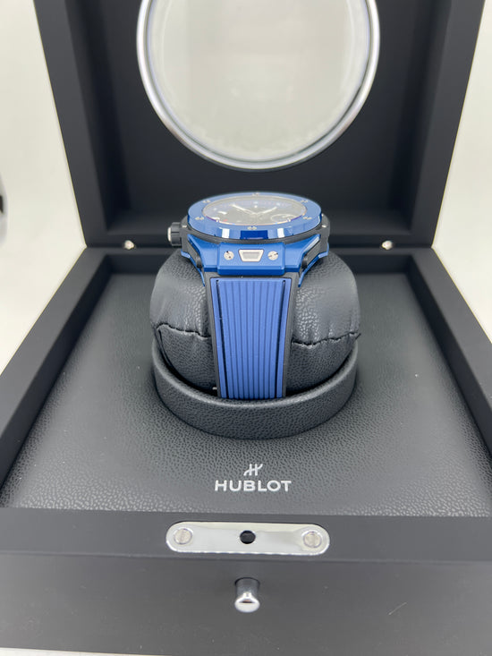 Hublot Replica Watch Big Bang Meca-10 Ceramic Blue 45mm, 414.EX.5123.RX