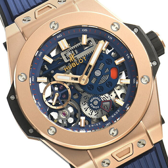 Hublot Replica Watch Big Bang Meca-10 King Gold  Blue 45mm, 414.OI.5123.RX