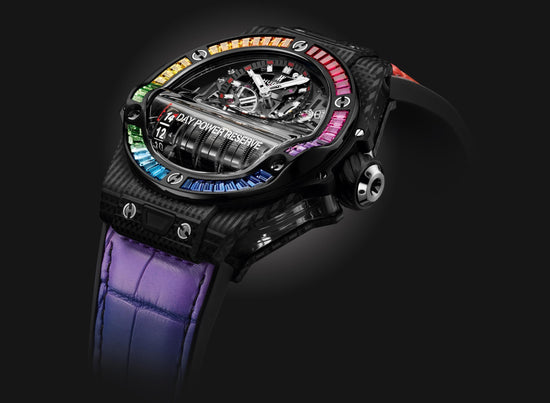 Hublot Replica Watch Big Bang MP-11 POWER RESERVE 14 DAYS 3D CARBON RAINBOW 911.QD.0123.LR.4099