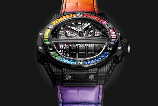 Hublot Replica Watch Big Bang MP-11 POWER RESERVE 14 DAYS 3D CARBON RAINBOW 911.QD.0123.LR.4099