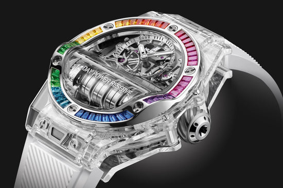 Hublot Replica Watch Big Bang MP-11 POWER RESERVE 14 DAYS SAPPHIRE RAINBOW 911.JX.0102.RW.4099
