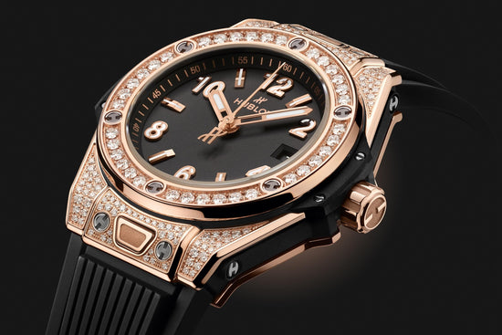Hublot Replica Watch Big Bang ONE CLICK KING GOLD PAVÉ 485.OX.1180.RX.1604
