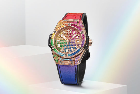 Hublot Replica Watch Big Bang ONE CLICK KING GOLD RAINBOW 485.OX.9900.LR.0999