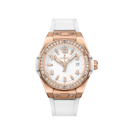 Hublot Replica Watch Big Bang ONE CLICK KING GOLD WHITE DIAMONDS 465.OE.2080.RW.1204