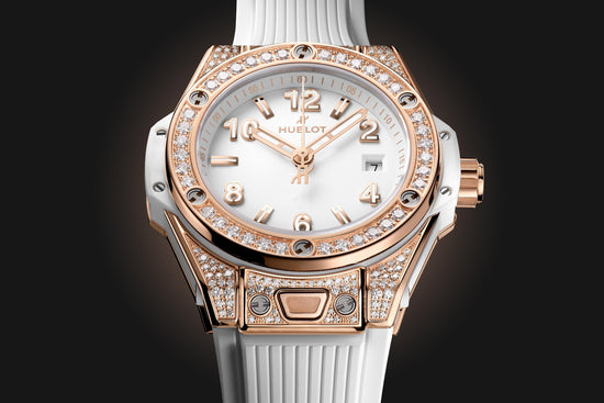 Hublot Replica Watch Big Bang ONE CLICK KING GOLD WHITE PAVÉ 485.OE.2080.RW.1604