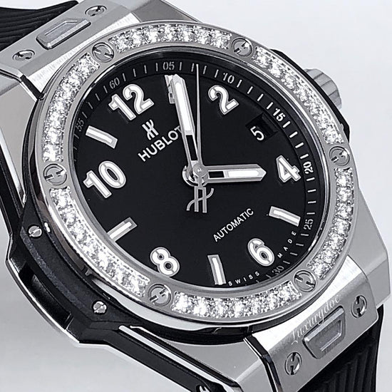 Hublot Replica Watch Big Bang, One Click Steel Diamonds, 39mm, Stainless steel, 465.SX.1170.RX.1204