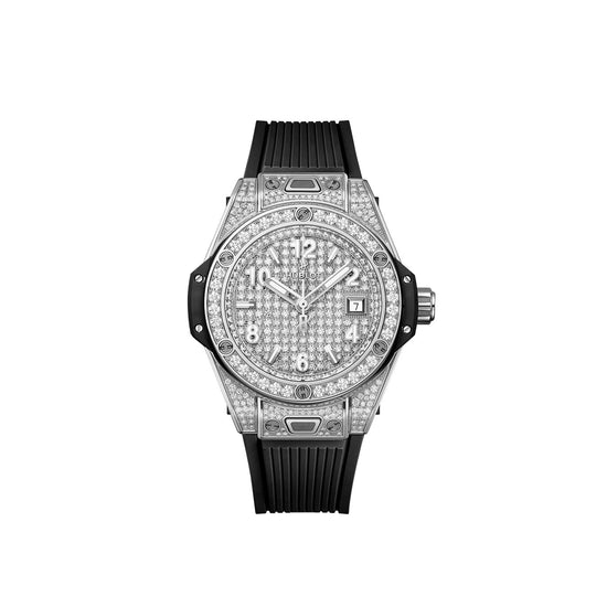 Hublot Replica Watch Big Bang ONE CLICK STEEL FULL PAVÉ 485.SX.9000.RX.1604