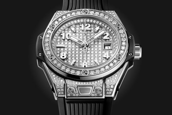 Hublot Replica Watch Big Bang ONE CLICK STEEL FULL PAVÉ 485.SX.9000.RX.1604