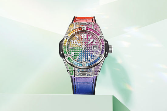 Hublot Replica Watch Big Bang ONE CLICK STEEL RAINBOW 485.SX.9900.LR.0999