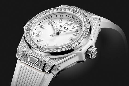 Hublot Replica Watch Big Bang ONE CLICK STEEL WHITE PAVÉ 485.SE.2010.RW.1604
