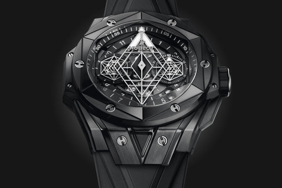 Hublot Replica Watch Big Bang SANG BLEU II BLACK MAGIC 418.CX.1107.RX.MXM22