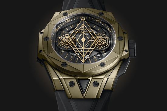 Hublot Replica Watch Big Bang SANG BLEU II MAGIC GOLD 418.MX.1103.RX.MXM22