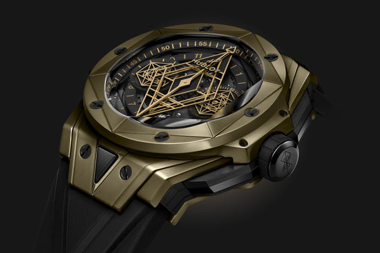 Hublot Replica Watch Big Bang SANG BLEU II MAGIC GOLD 418.MX.1103.RX.MXM22