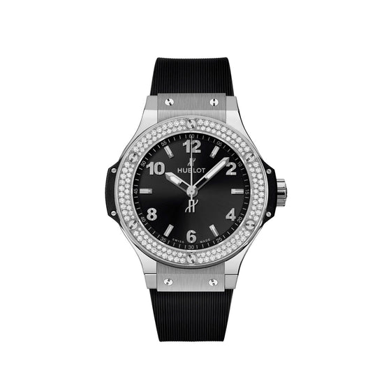 Hublot Replica Watch Big Bang, Steel, Black Diamonds, 38mm, 361.SX.1270.RX.1104