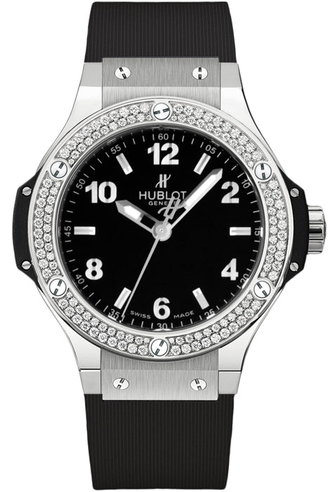 Hublot Replica Watch Big Bang, Steel, Black Diamonds, 38mm, 361.SX.1270.RX.1104
