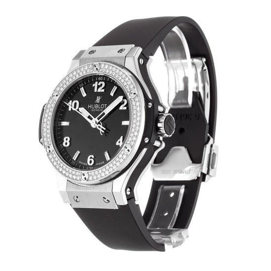 Hublot Replica Watch Big Bang, Steel, Black Diamonds, 38mm, 361.SX.1270.RX.1104
