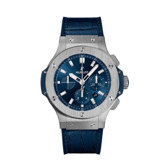 Hublot Replica Watch Big Bang, Steel Blue Chronograph Automatic 44mm, 301.SX.7170.LR