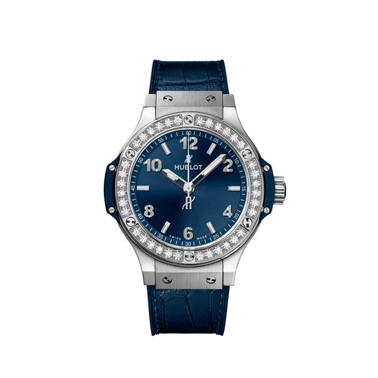 Hublot Replica Watch Big Bang, Steel Blue Diamonds, 38 mm, 361.SX.7170.LR.1204