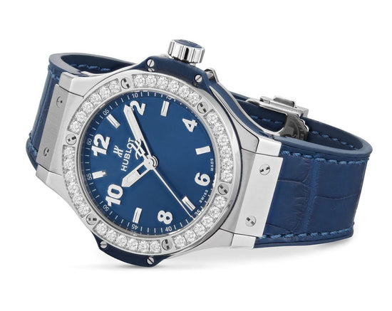Hublot Replica Watch Big Bang, Steel Blue Diamonds, 38 mm, 361.SX.7170.LR.1204