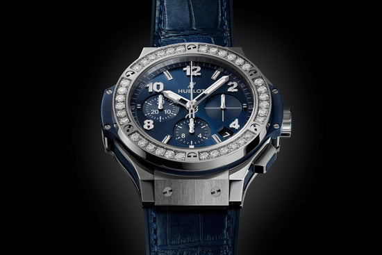 Hublot Replica Watch Big Bang, Steel Blue Diamonds, 41mm, 341.SX.7170.LR.1204