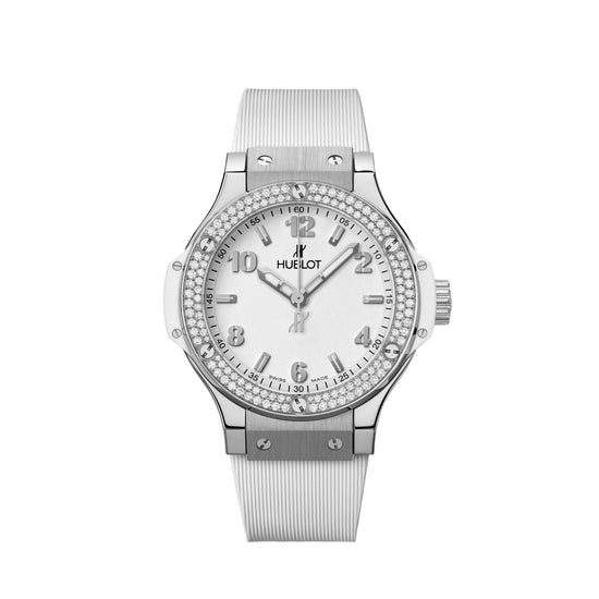Hublot Replica Watch Big Bang, Steel, White Diamonds, 38mm, 361.SE.2010.RW.1104