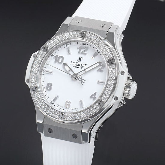 Hublot Replica Watch Big Bang, Steel, White Diamonds, 38mm, 361.SE.2010.RW.1104