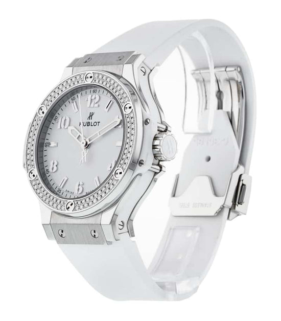 Hublot Replica Watch Big Bang, Steel, White Diamonds, 38mm, 361.SE.2010.RW.1104