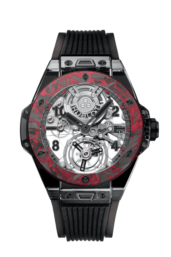 Hublot Replica Watch Big Bang Tourbillon Automatic Black Sapphire Las Vegas Boutique, 45mm, 419.JBV.0113.RT.LVB23