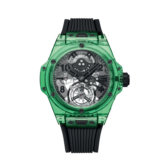 Hublot Replica Watch Big Bang Tourbillon Automatic Green SAXEM 44, 429.JG.0110.RT