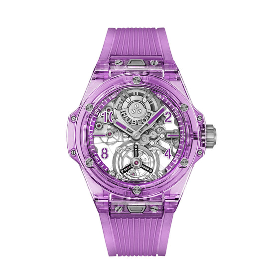 Hublot Replica Watch Big Bang TOURBILLON AUTOMATIC PURPLE SAPPHIRE 429.JM.0120.RT