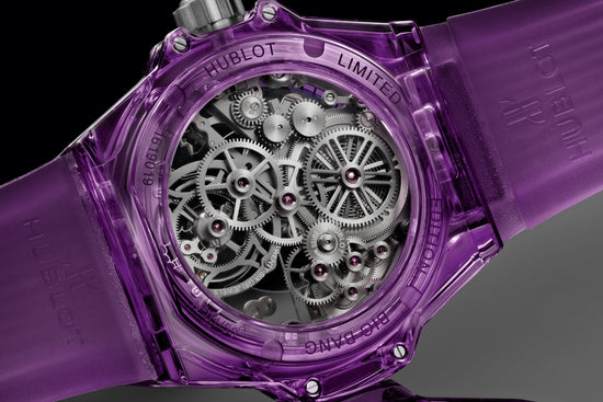 Hublot Replica Watch Big Bang TOURBILLON AUTOMATIC PURPLE SAPPHIRE 429.JM.0120.RT