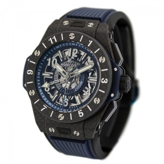 Hublot Replica Watch Big Bang, Unico GMT Carbon, 45mm, 471.QX.7127.RX