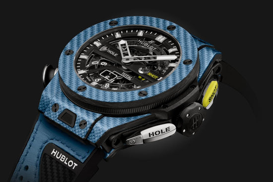 Hublot Replica Watch Big Bang Unico Golf Sky Blue Carbon, 45mm, 416.YE.1120.VR