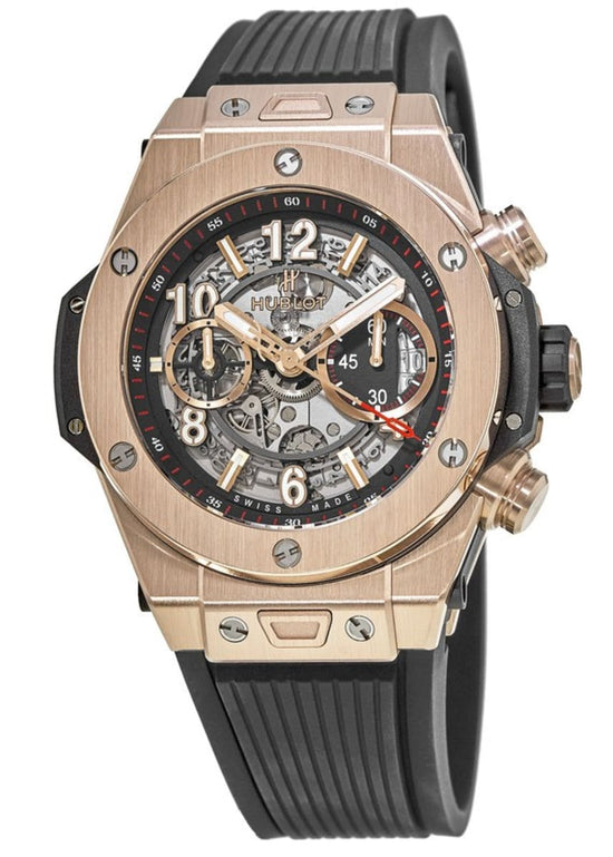 Hublot Replica Watch Big Bang Unico King Gold 45mm, 411.OX.1180.RX