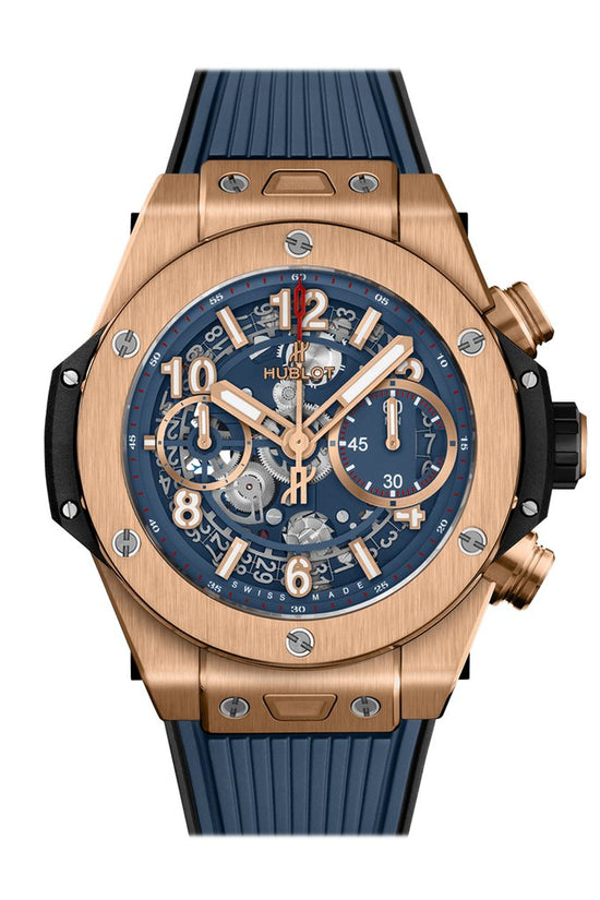 Hublot Replica Watch Big Bang, Unico King Gold Blue, 42mm, 441.OX.5189.RX