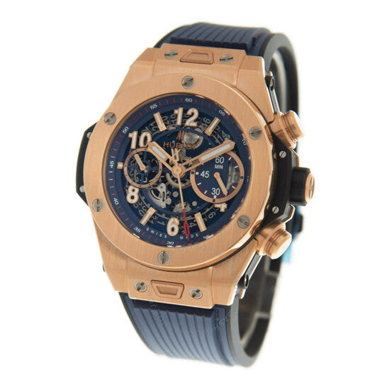 Hublot Replica Watch Big Bang, Unico King Gold Blue, 42mm, 441.OX.5189.RX