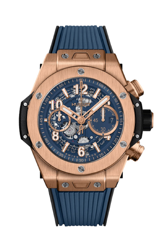 Hublot Replica Watch Big Bang, Unico King Gold Blue, 44mm, 421.OX.5180.RX