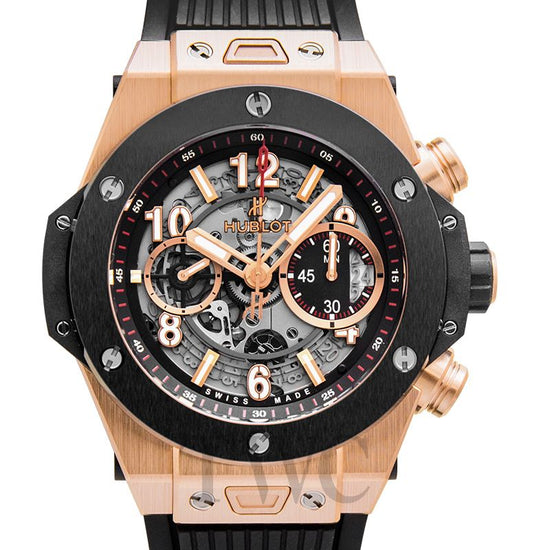 Hublot Replica Watch Big Bang Unico King Gold Ceramic 45mm, 411.OM.1180.RX