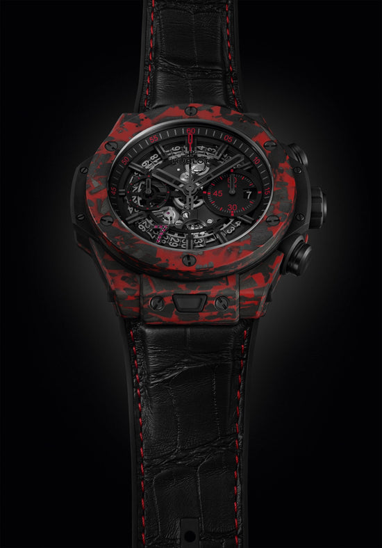 Hublot Replica Watch Big Bang Unico Red Carbon Las Vegas Boutique, Matt Red Frosted carbon, 44mm, Limited Edition, 421.QV.1113.LR.LVB23