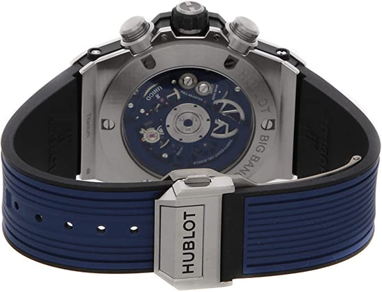 Hublot Replica Watch Big Bang, Unico Titanium Blue 45mm, 411.NX.5179.RX