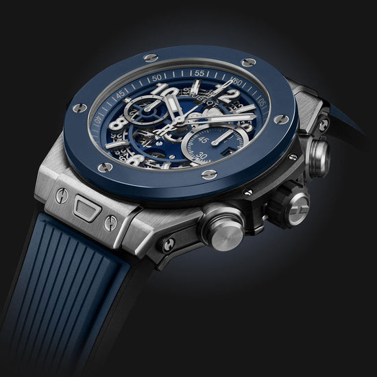 Hublot Replica Watch Big Bang Unico Titanium Blue Ceramic 421.NL.5170.RX.