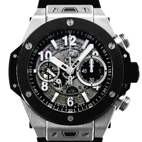 Hublot Replica Watch Big Bang Unico Titanium Ceramic 44mm, Titanium and Black Ceramic, 421.NM.1170.RX