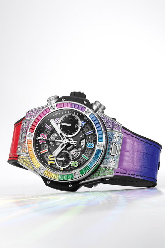 Hublot Replica Watch Big Bang Unico Titanium Rainbow, 441.NX.1117.LR.0999
