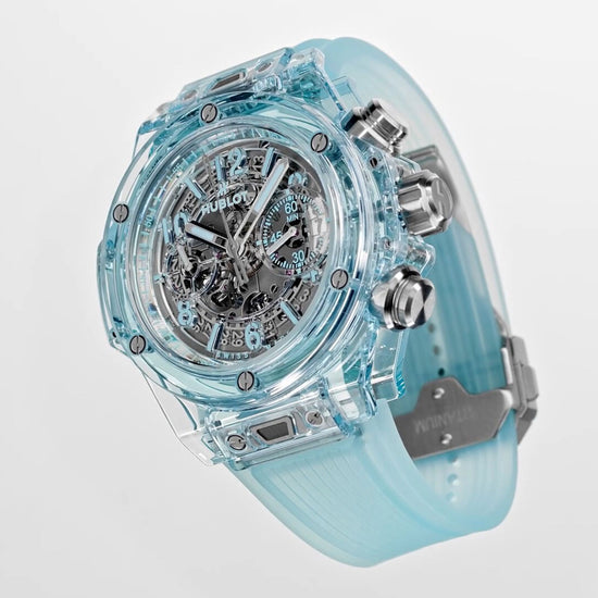 Hublot Replica Watch Big Bang Unico Water Blue Sapphire 44, 421.JL.4890.RT