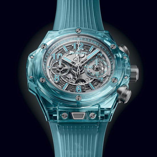 Hublot Replica Watch Big Bang Unico Water Blue Sapphire 44, 421.JL.4890.RT