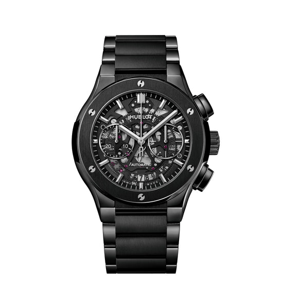 Hublot Replica Watch Classic Fusion Aerofusion Black Magic Bracelet 45mm, 528.CM.0170.CM