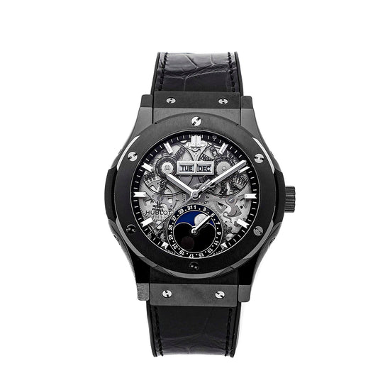 Hublot Replica Watch Classic Fusion Aerofusion Moonphase 42mm Black Magic, 547.CX.0170.LR