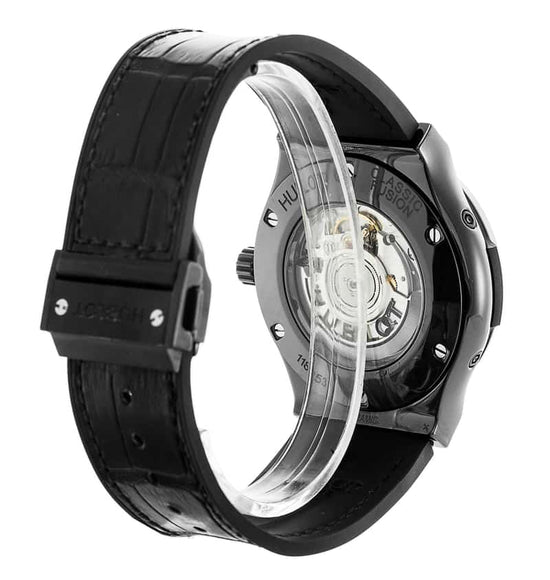 Hublot Replica Watch Classic Fusion Aerofusion Moonphase 45mm Black Magic, 517.CX.0170.LR