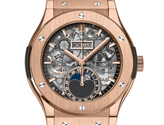 Hublot Replica Watch Classic Fusion Aerofusion Moonphase King Gold 42mm, 547.OX.0180.LR