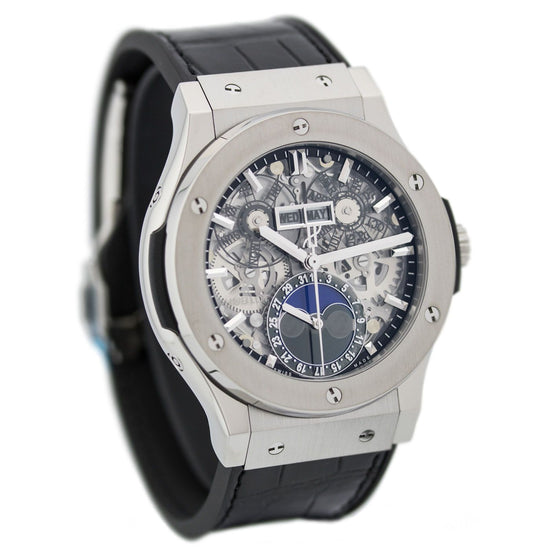 Hublot Replica Watch Classic Fusion Aerofusion Moonphase Titanium 45mm, 517.NX.0170.LR